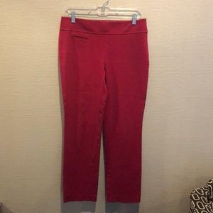 Raspberry LOFT pants